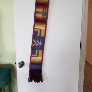 Navajo Design Wool Scarf